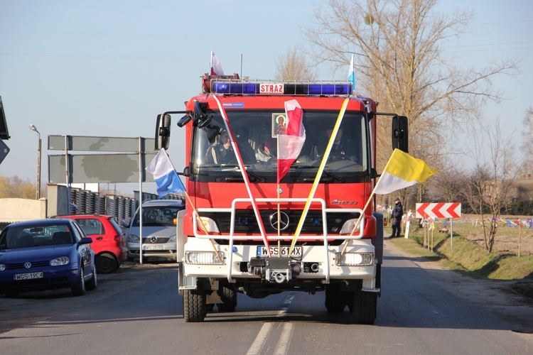 Powitanie ikony MB Częstochowskiej w Pacynie