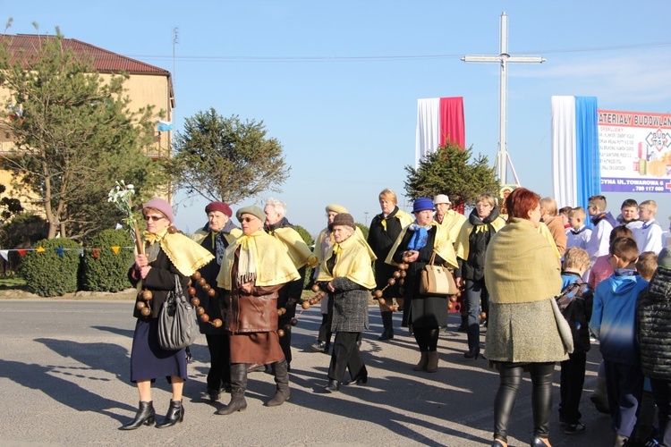 Powitanie ikony MB Częstochowskiej w Pacynie