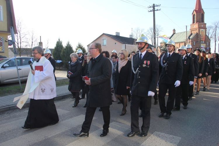 Powitanie ikony MB Częstochowskiej w Pacynie