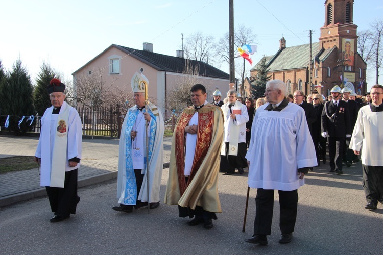 Powitanie ikony MB Częstochowskiej w Pacynie