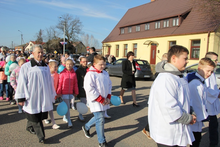 Powitanie ikony MB Częstochowskiej w Pacynie