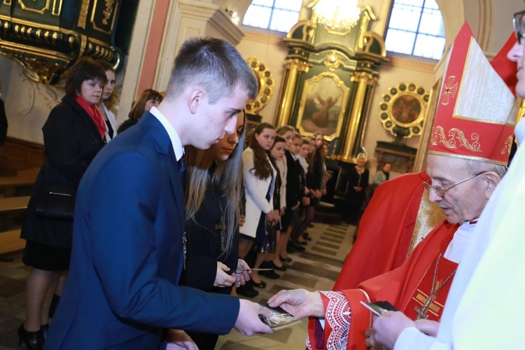 Bierzmowanie w Wojniczu