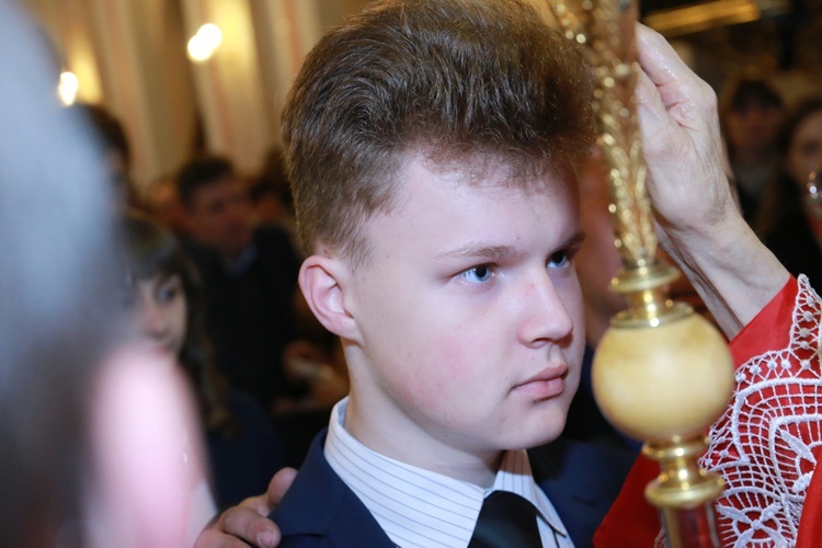 Bierzmowanie w Wojniczu