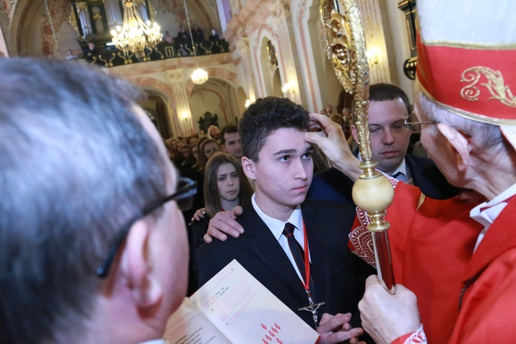 Bierzmowanie w Wojniczu