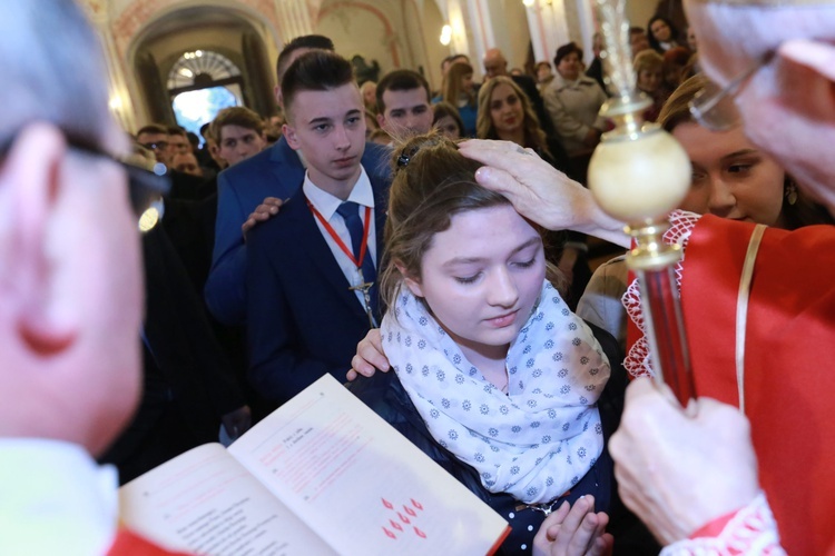 Bierzmowanie w Wojniczu