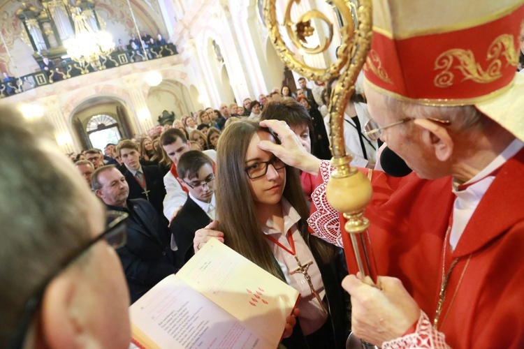 Bierzmowanie w Wojniczu
