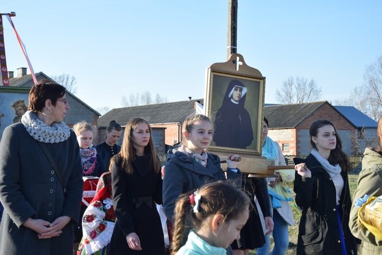 Powitanie ikony MB Częstochowskiej w Osmolinie