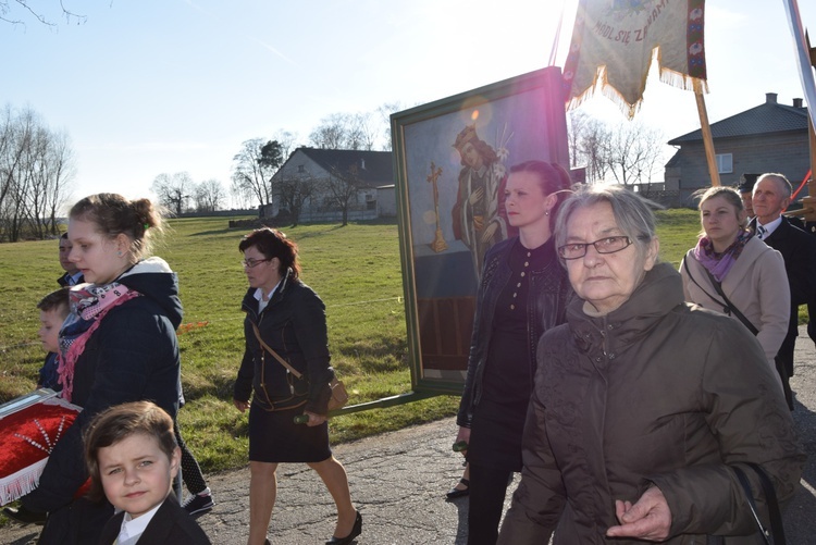 Powitanie ikony MB Częstochowskiej w Osmolinie