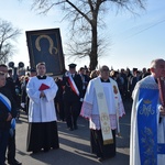 Powitanie ikony MB Częstochowskiej w Osmolinie