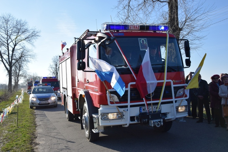 Powitanie ikony MB Częstochowskiej w Osmolinie