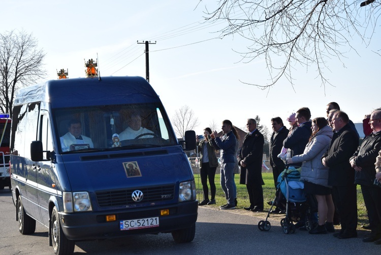 Powitanie ikony MB Częstochowskiej w Osmolinie