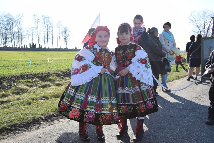 Powitanie ikony MB Częstochowskiej w Osmolinie