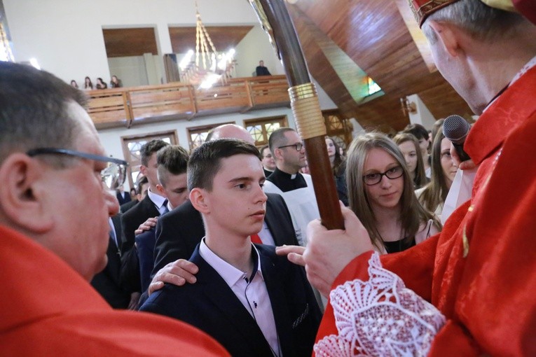 Bierzmowanie w Kąclowej