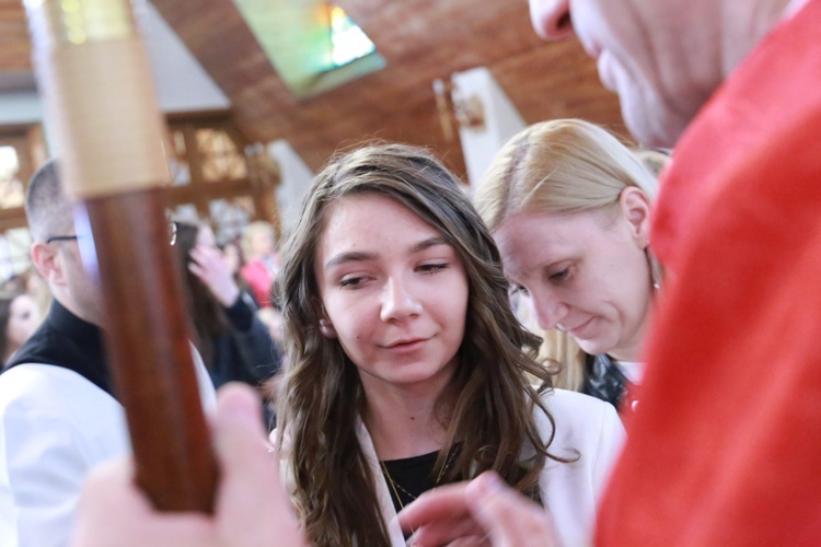 Bierzmowanie w Kąclowej