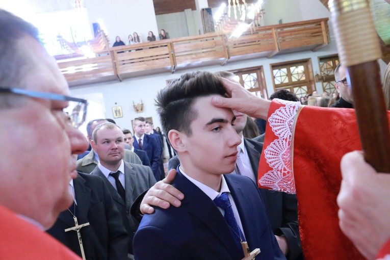 Bierzmowanie w Kąclowej