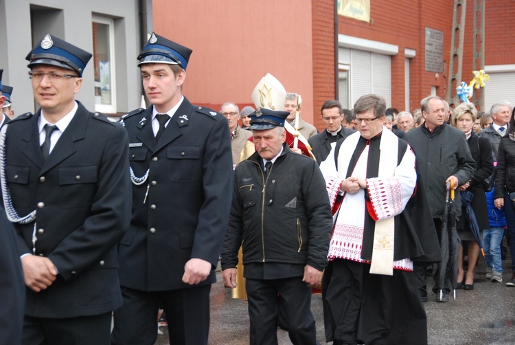 Powitanie ikony MB Częstochowskiej w Kiernozi