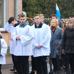 Powitanie ikony MB Częstochowskiej w Kiernozi