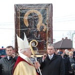 Powitanie ikony MB Częstochowskiej w Kiernozi