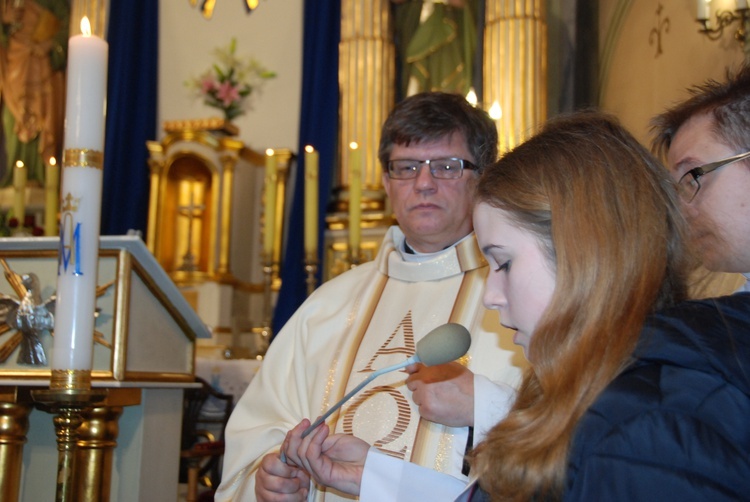 Powitanie ikony MB Częstochowskiej w Kiernozi