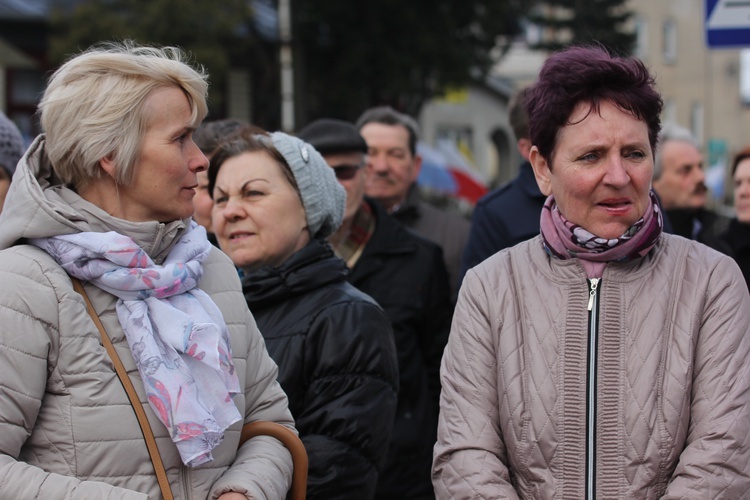 Powitanie ikony MB Częstochowskiej w Kiernozi