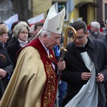 Powitanie ikony MB Częstochowskiej w Kiernozi