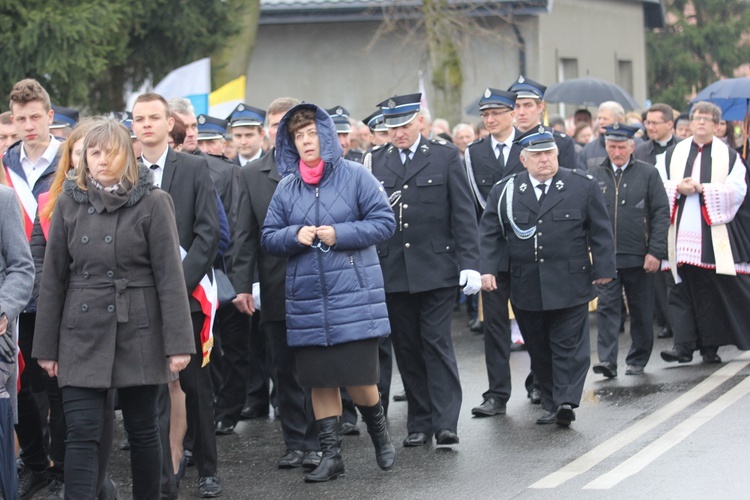 Powitanie ikony MB Częstochowskiej w Kiernozi