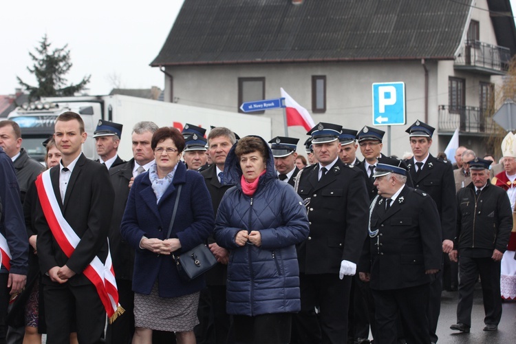 Powitanie ikony MB Częstochowskiej w Kiernozi