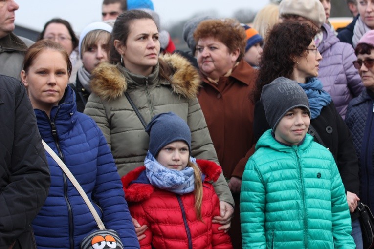 Powitanie ikony MB Częstochowskiej w Kiernozi