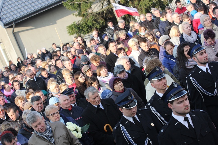 Powitanie ikony MB Częstochowskiej w Kiernozi