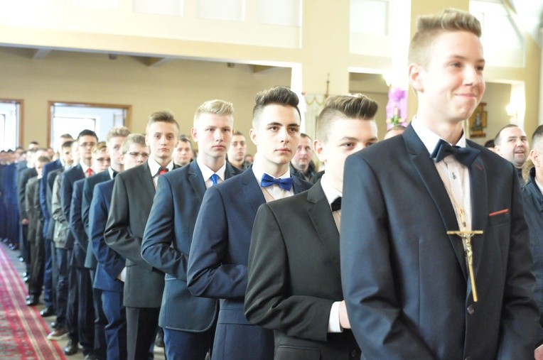 Bierzmowanie w Szymbarku