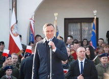 Prezydent Andrzej Duda w Staszowie 