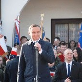 Prezydent Andrzej Duda w Staszowie 