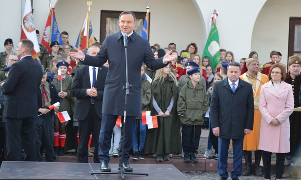 Prezydent Andrzej Duda w Staszowie 