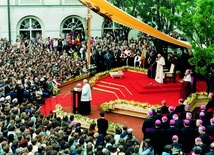 Spotkanie z Janem Pawłem II na KUL w 1987 roku
