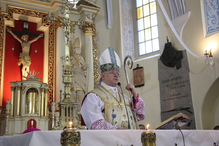 Powitanie ikony MB Częstochowskiej w Luszynie