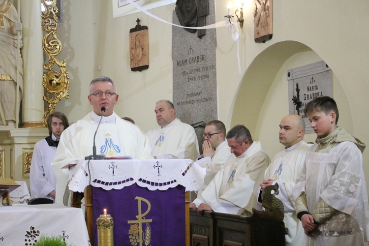 Powitanie ikony MB Częstochowskiej w Luszynie