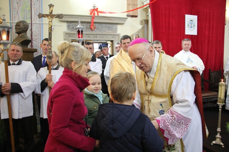 Powitanie ikony MB Częstochowskiej w Luszynie