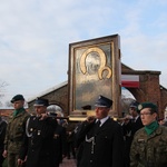 Powitanie ikony MB Częstochowskiej w Luszynie