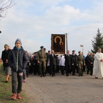 Powitanie ikony MB Częstochowskiej w Luszynie