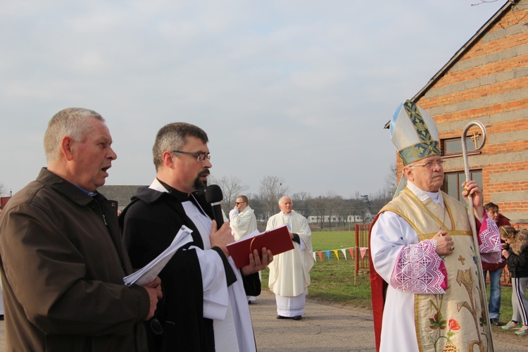 Powitanie ikony MB Częstochowskiej w Luszynie