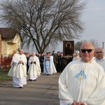 Powitanie ikony MB Częstochowskiej w Luszynie