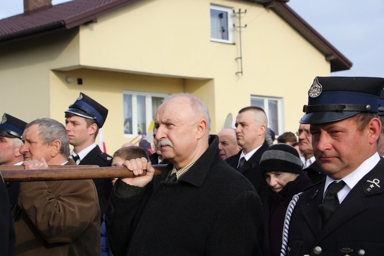 Powitanie ikony MB Częstochowskiej w Luszynie