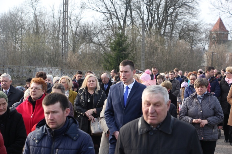 Powitanie ikony MB Częstochowskiej w Luszynie