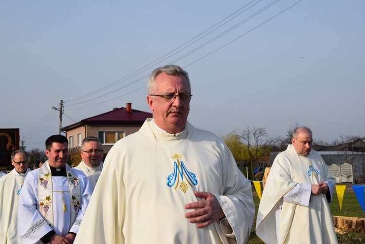 Powitanie ikony MB Częstochowskiej w Śleszynie