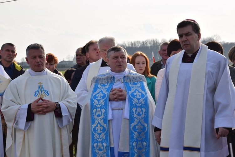 Powitanie ikony MB Częstochowskiej w Śleszynie