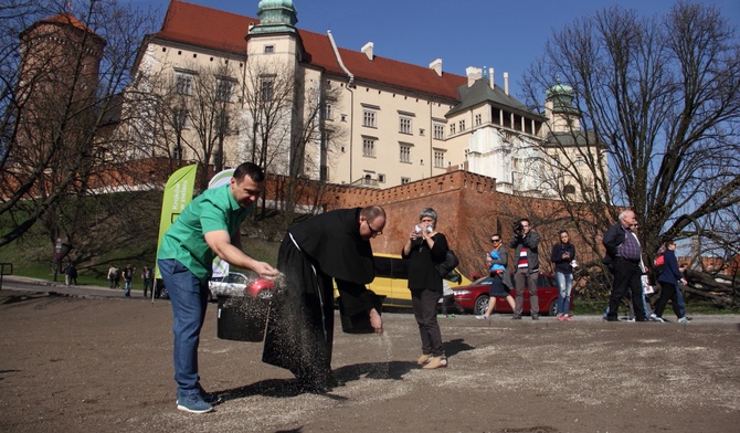 Papieska łąka zakwitnie pod Wawelem