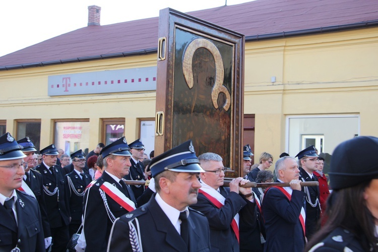 Powitanie ikony MB Częstochowskiej w Żychlinie