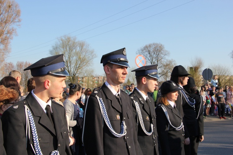 Powitanie ikony MB Częstochowskiej w Żychlinie