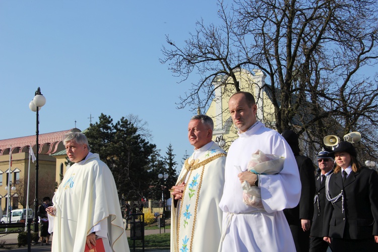 Powitanie ikony MB Częstochowskiej w Żychlinie