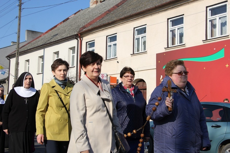 Powitanie ikony MB Częstochowskiej w Żychlinie